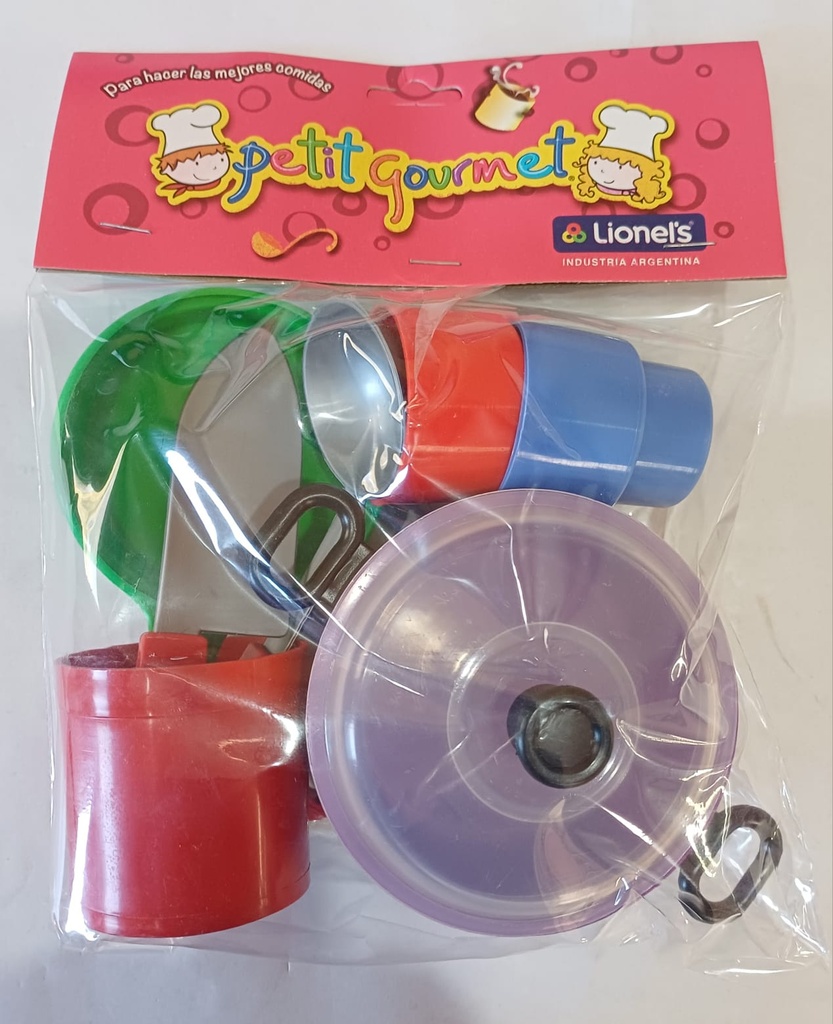 SET DE ELEMENTOS DE COCINA LIONELS