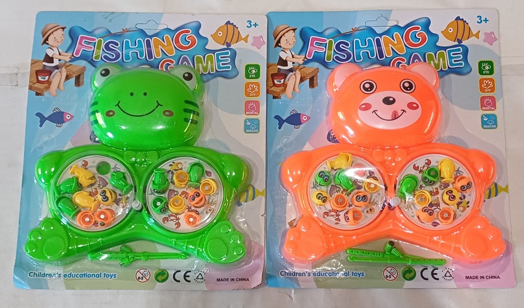 JUEGO DE PEZCA FISHING GAME OSITO/SAPO (SAPO)