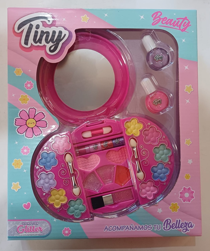 SET DE MAQUILLAJE ESPEJO SOMBRA TINY EN CAJA