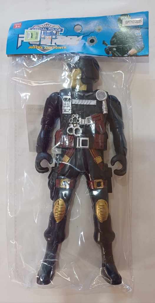 POLICIA MUÑECO 26CM EN BOLSA