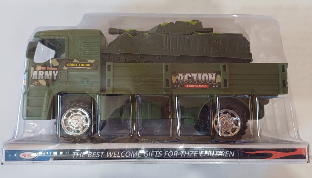 CAMION MILITAR A FRICCION