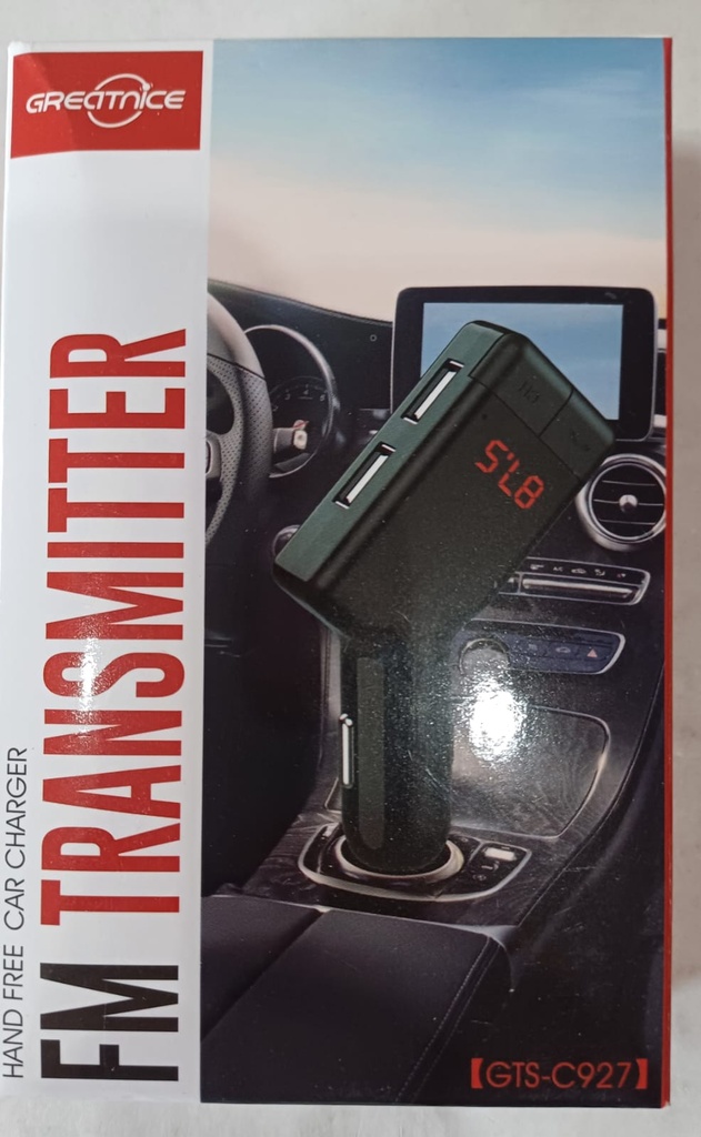 [ART2245] TRANSMISOR DE AUTO BT USB 5V Y USB BT GTS-C927