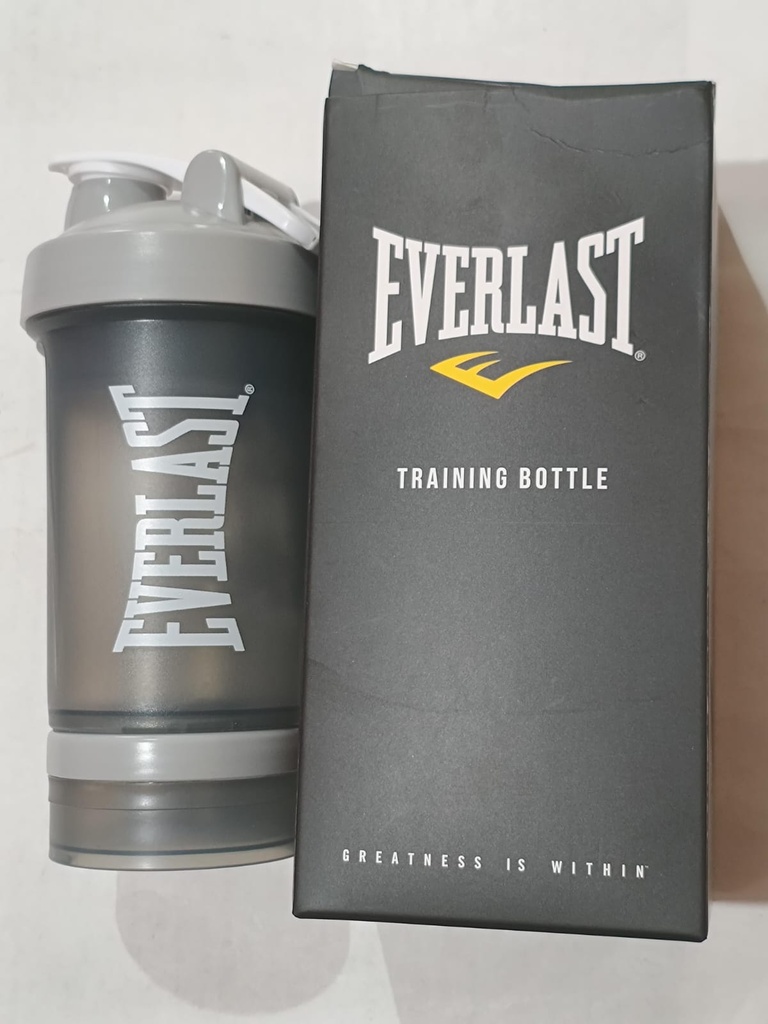 BOTELLA EVERLAST SHAKER (450 ML GRIS)
