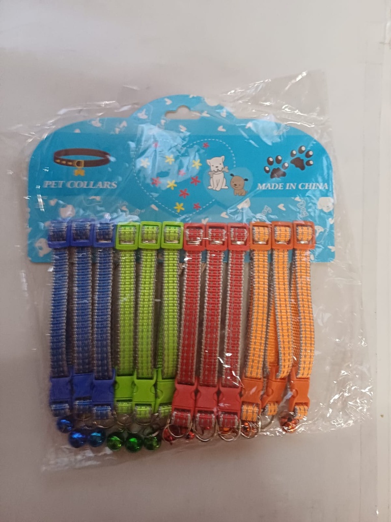 COLLAR REGULABLE REFLECTARIO LINEA GRIS X UNIDAD