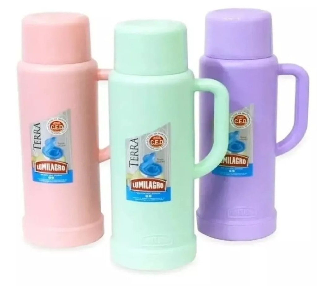 Termo Lumilagro Terra Pastel 0.65lt 3/4