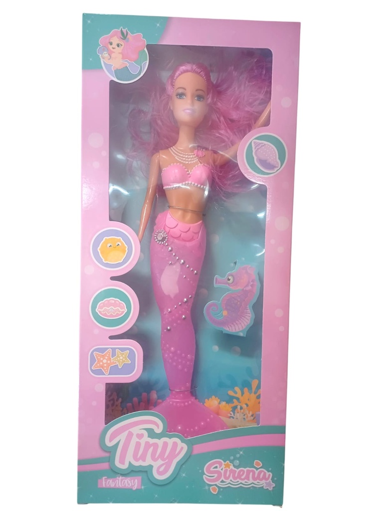 MUÑECA TINY SIRENA