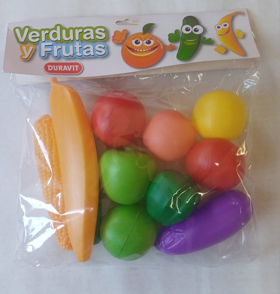 SET DE FRUTAS Y VERDURAS 11 PIEZAS DURAVIT
