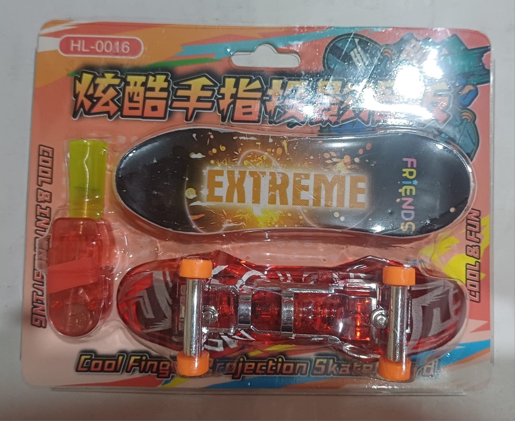 PATINETA DEDO X2 C/LUZ + REPUESTO