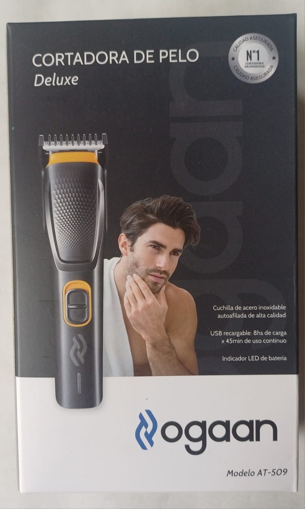 [ART2899] CORTA PELO DELUXE RECARGABLE OGAAN