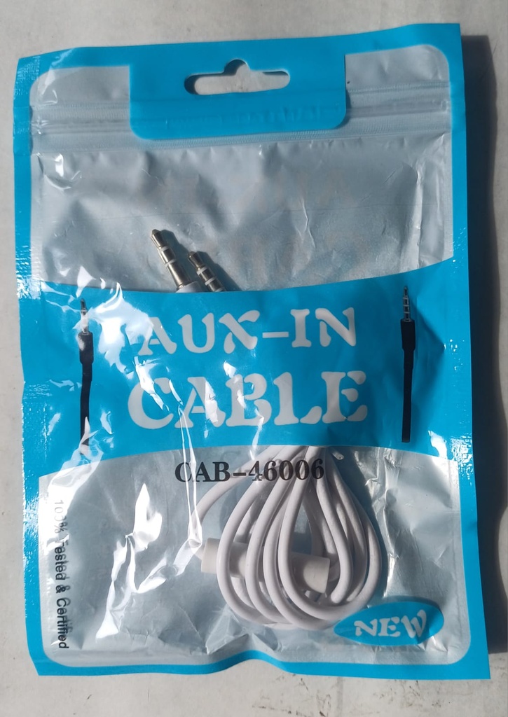 [ART2920] CABLE AUXILIAR C/ MANOS LIBRE CAB-46006