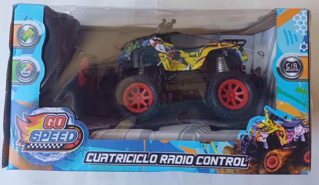 CUATRICICLO A RADIO CONTROL GO SPEED