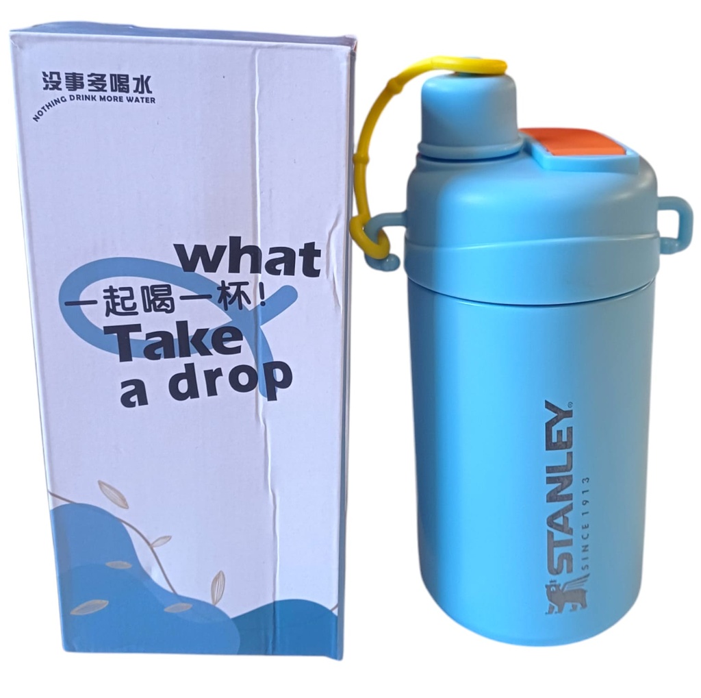 BOTELLA ACERO DOBLE PICO STANLEY C/CORREA 500ML