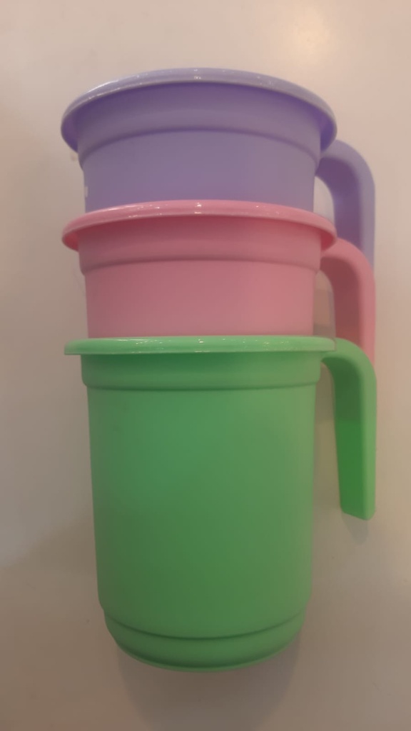 Taza Plastica Color Jardin