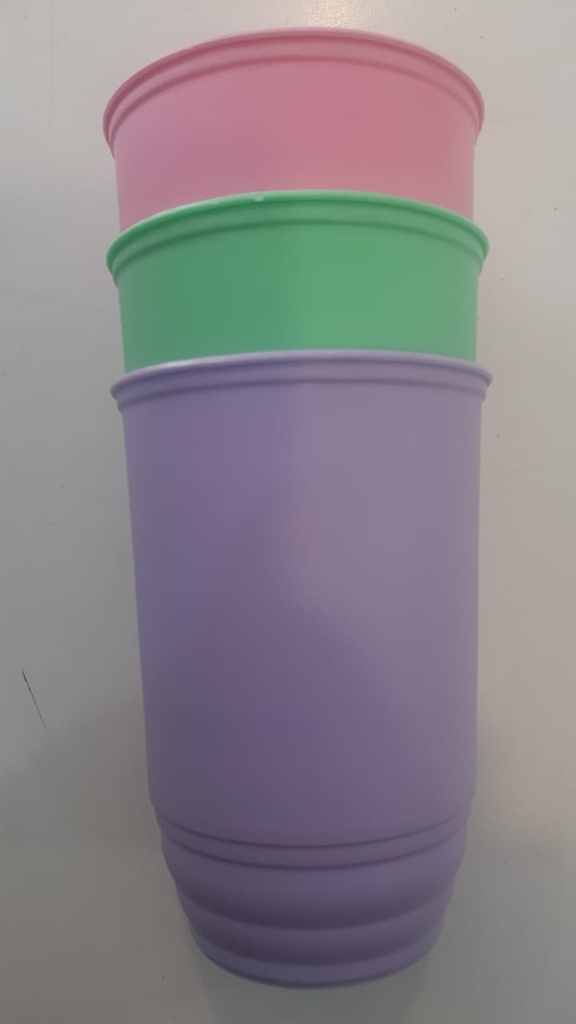 Vaso Plastico Color Aruba