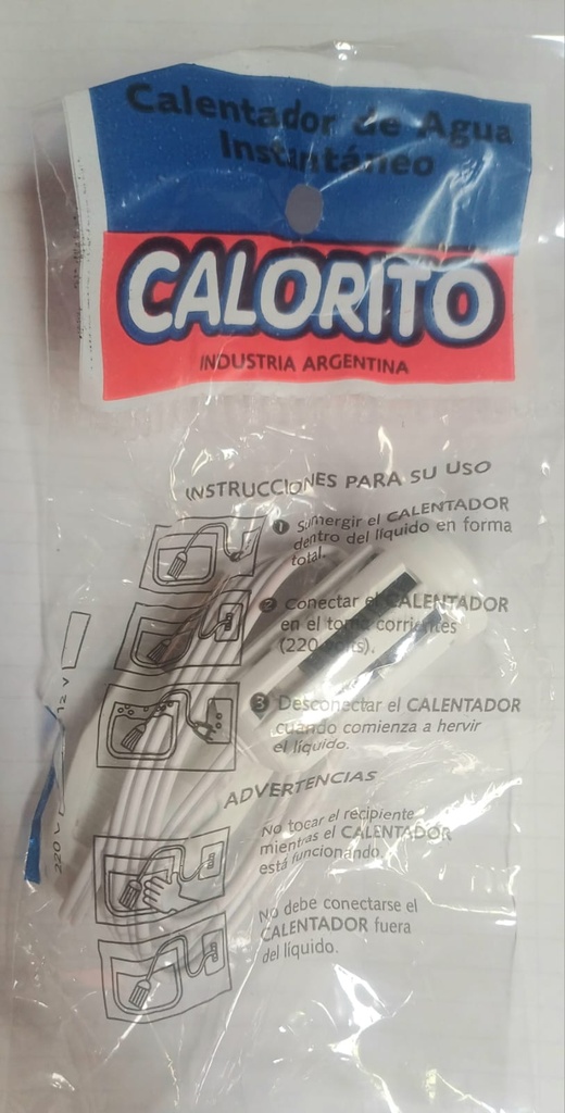 [ART3220] CALENTADOR CALORITO CHICO BLANCO (Calorito)