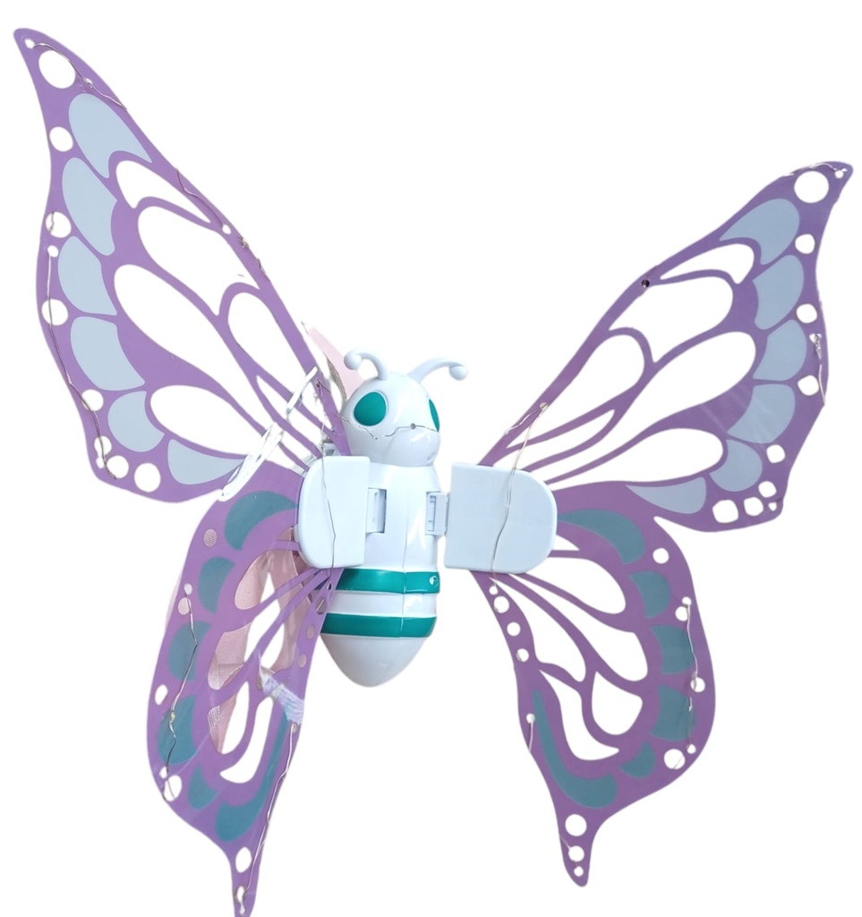 [ART3269] MARIPOSA A PILA C/MOVIMIENTO LUZ Y SONIDO