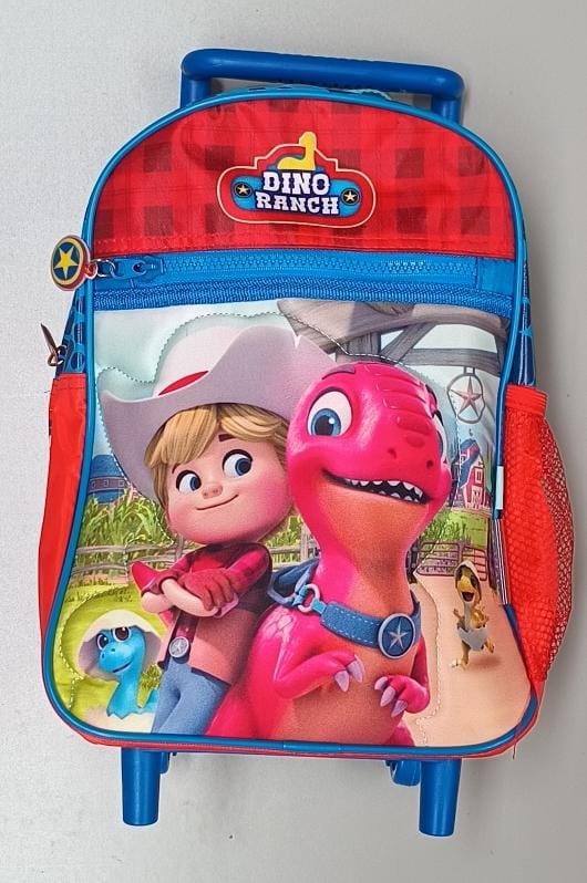 [MO074] 🔵Mochila Dino Ranch Carrito Jardin
