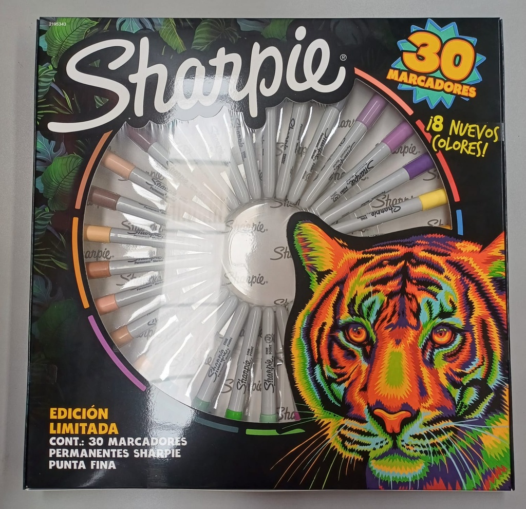 🔵MARCADORES SHARPIE RULETA 30 COLORES