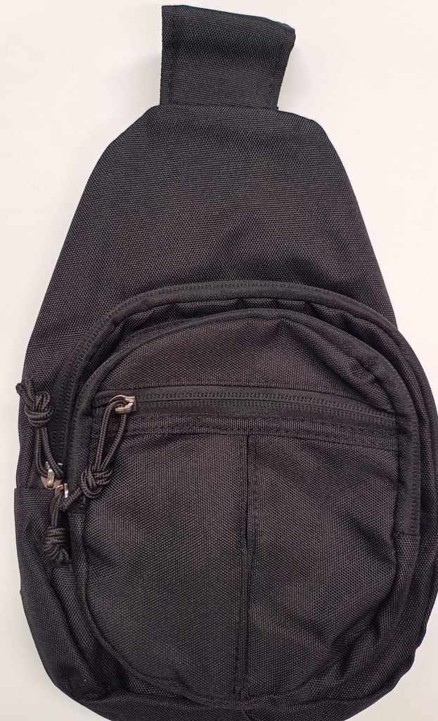 BANDOLERA NEGRA LISA
