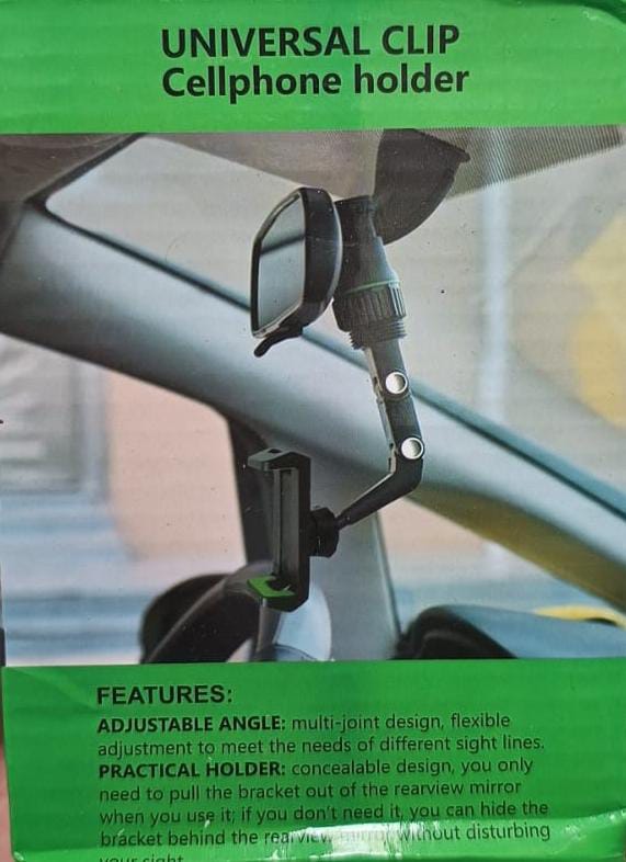 [ART3331] SOPORTE PARA CELULAR P/AUTO P/RETROVISOR