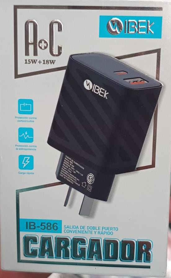 CARGADOR PD 7.8A IBEK