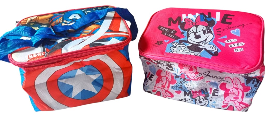 LUNCHERA DE TELA COOLER BAG PERSONAJES (Spiderman)