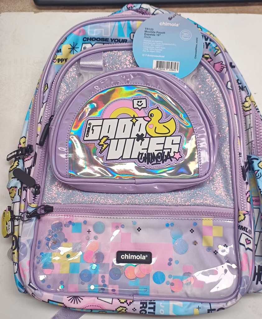 🔵Mochila Espalda Chimola Duck 16"