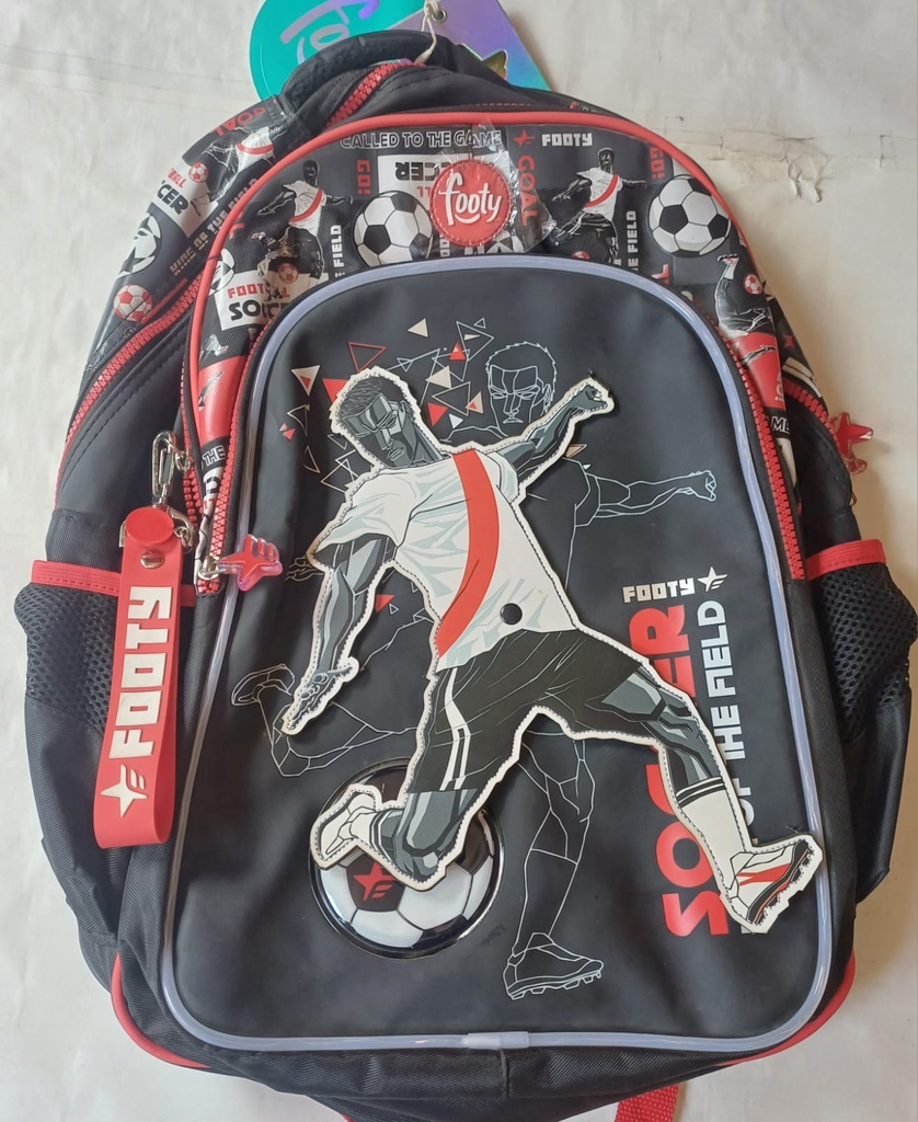 🔵Mochila Espalda Footy 18" Futbol