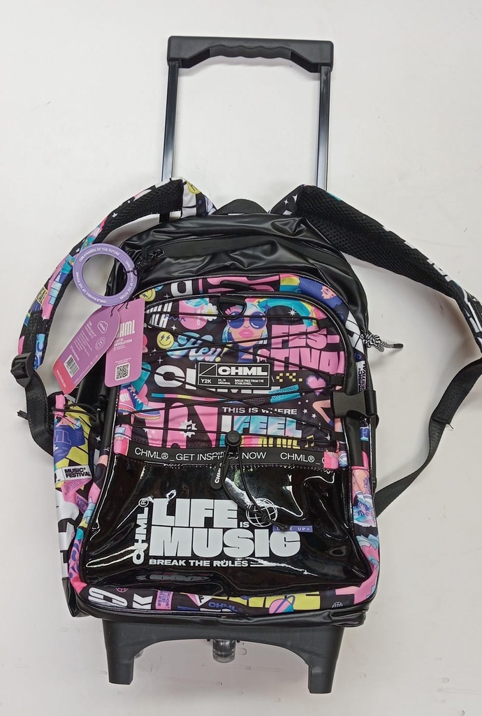 🔵Mochila Carro Chimola 17" (Future Fantasy)