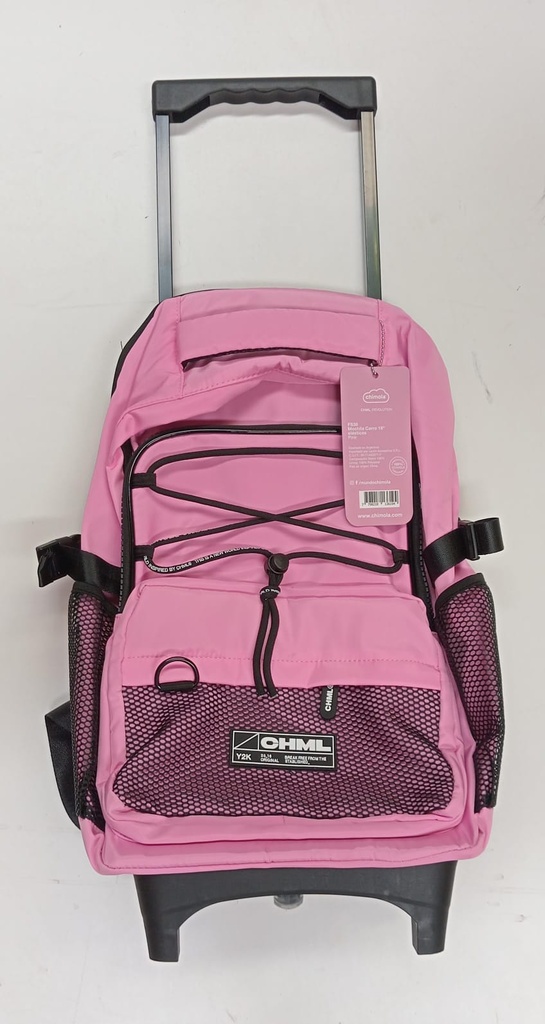 🔵Mochila Carro Chimola Elásticos 18"