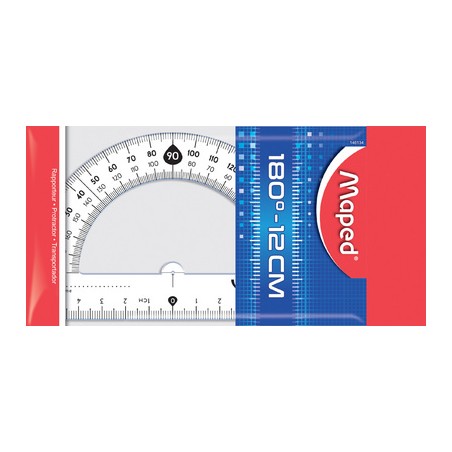 🔵Transportador Maped 180°