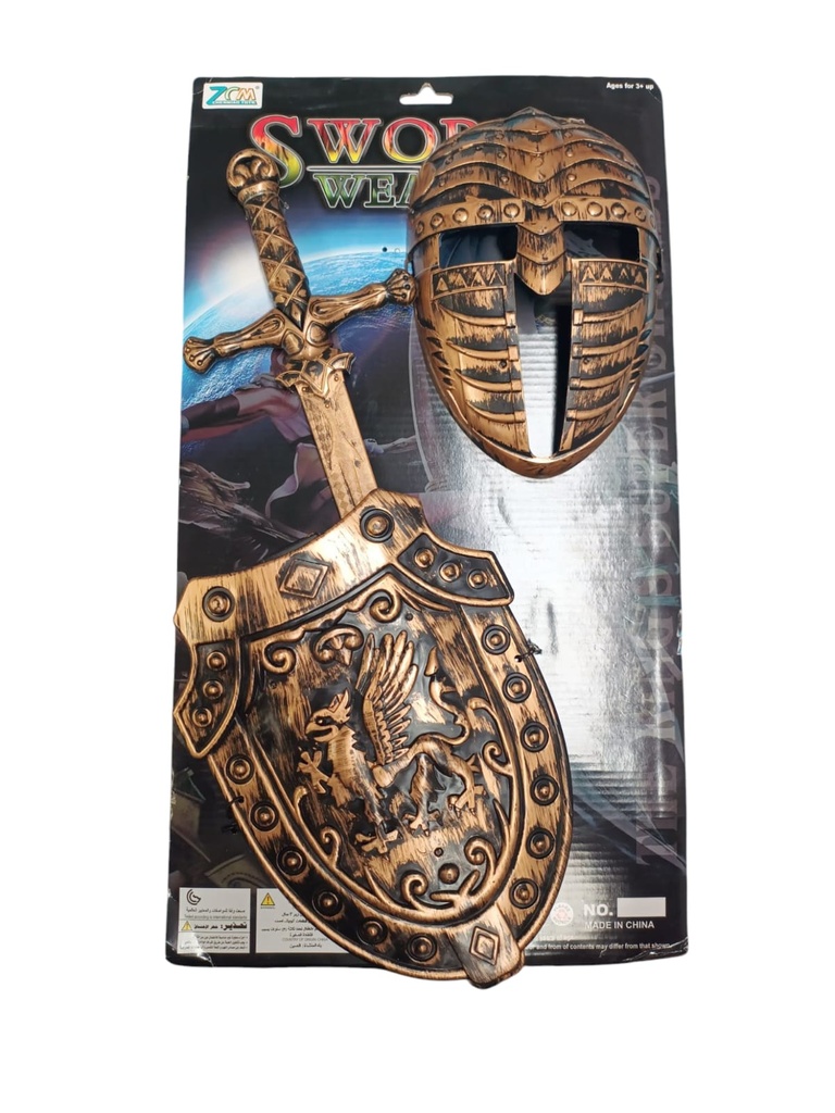 Escudo+Espada+Mascara Swords Weapon