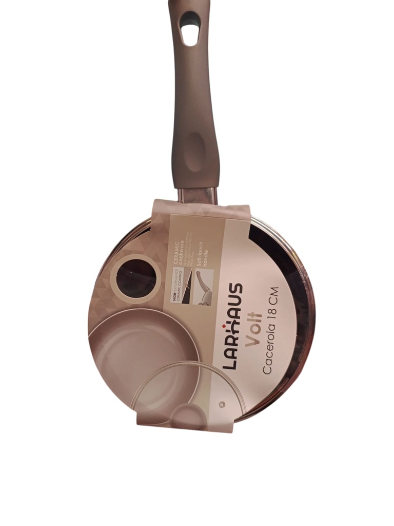 Cacerola Volet Grey c/mango 18x8.5