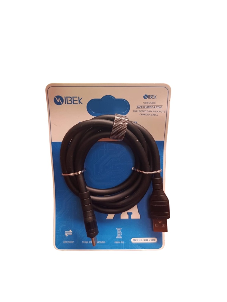 CABLE USB A TYPE-C 7A IBEK