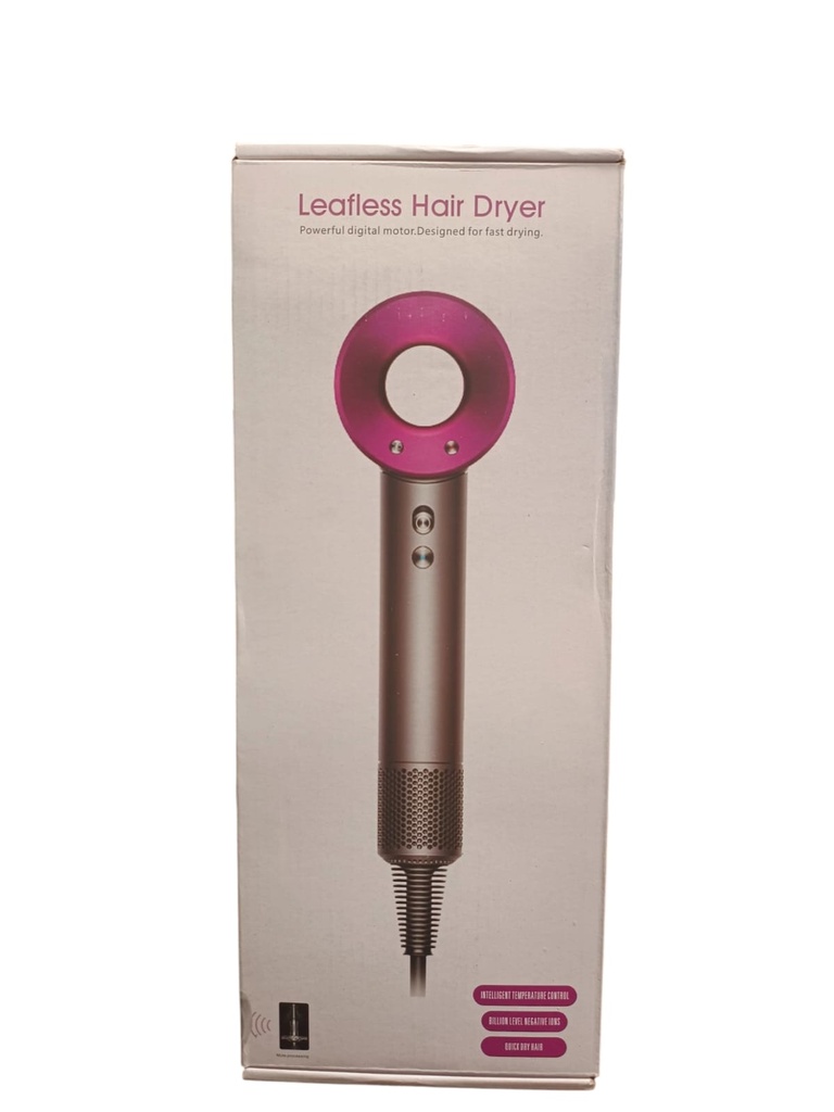 SECADOR DE PELO ALTA POTENCIA 220V SECADO RAPIDO H01-1