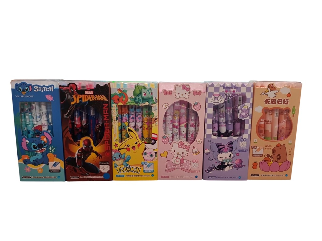 LAPICERA BORRABLE PERSONAJES (Spiderman)