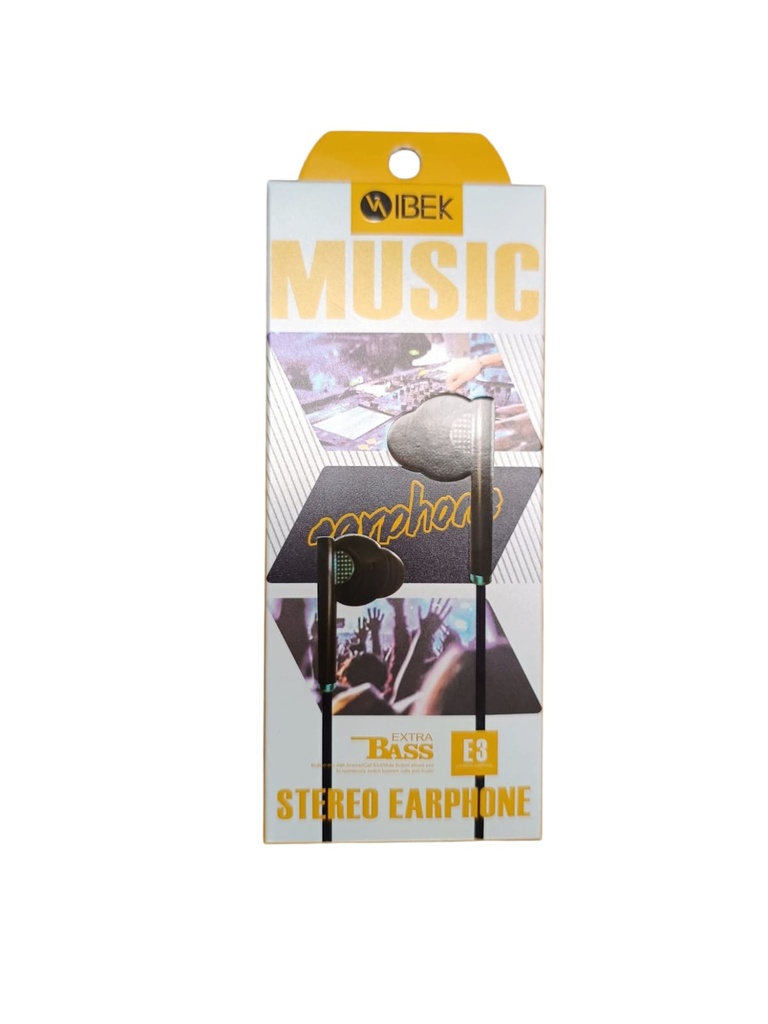 AURICULAR MANO LIBRE CON CABLE E3