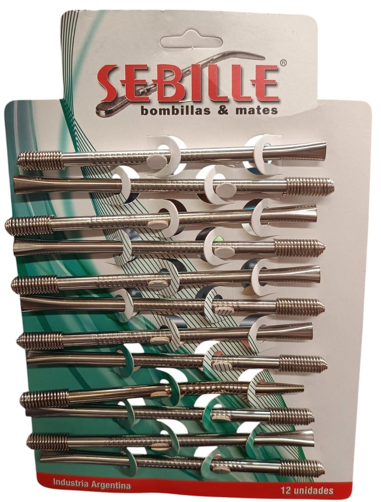 BOMBILLA RESORTE CON VIROLA RECTA LARGA