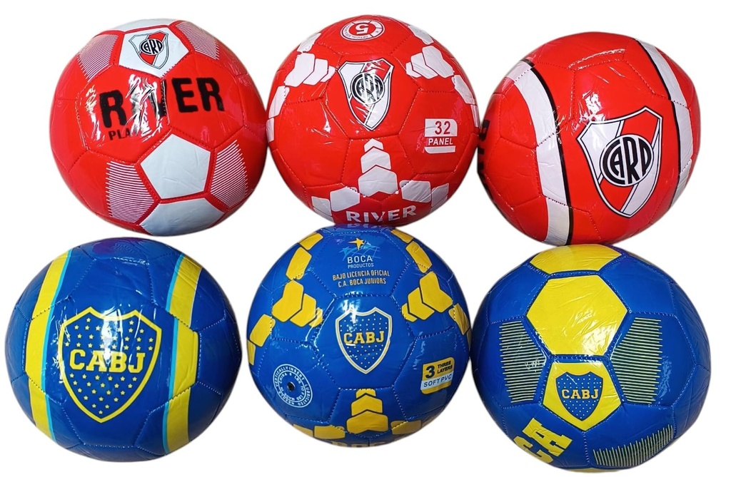 PELOTA FUTBOL RIVER/BOCA N5