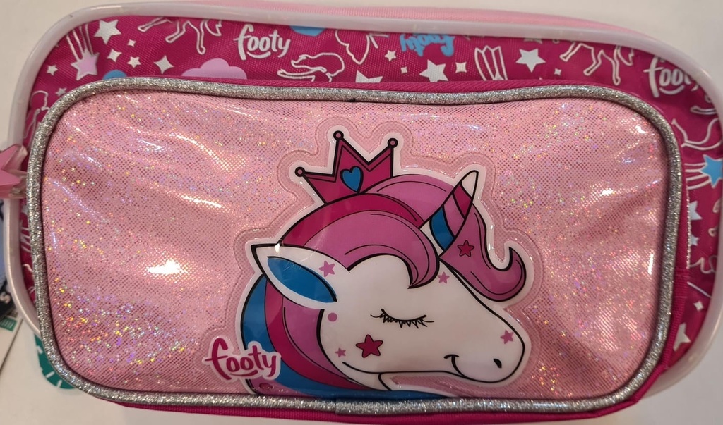 Cartuchera Footy Luz Led Unicornio