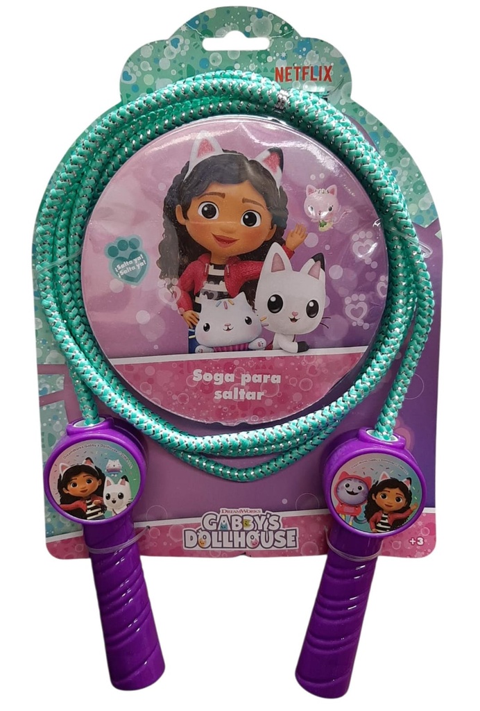 Gabby Doll House Soga P/Saltar Grande