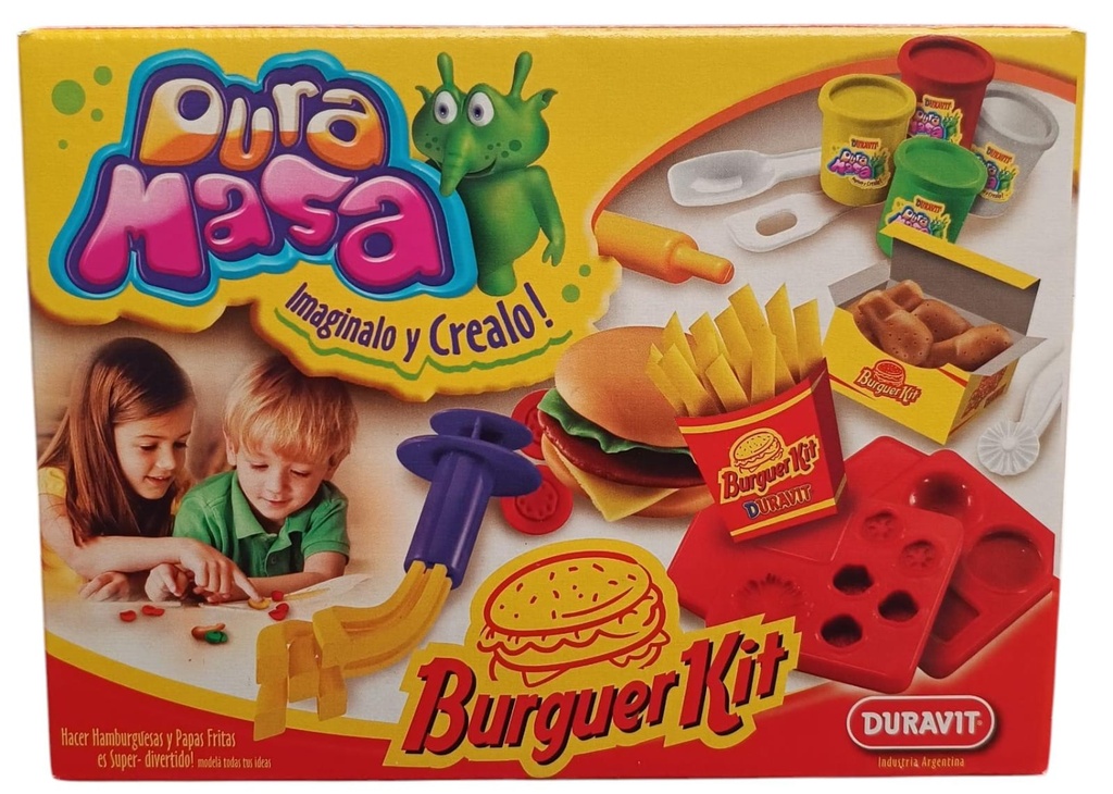 KIT MASAS BURGER PURA MASA