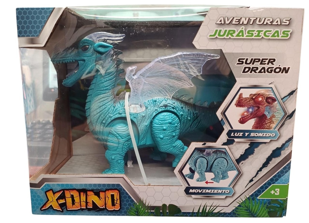 SUPER DINO WORLD PEGASODRAGON A PILA