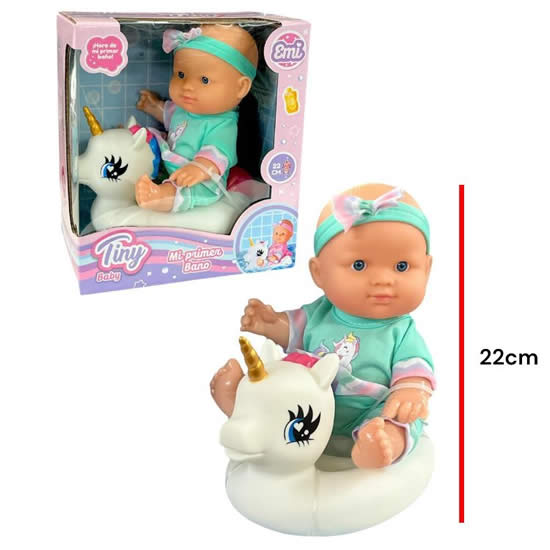 BEBOTE TINY C/UNICORNIO 22CM