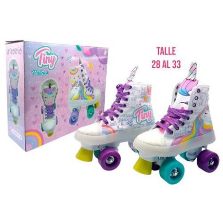 TINY PATINES UNICORNIO 3D
