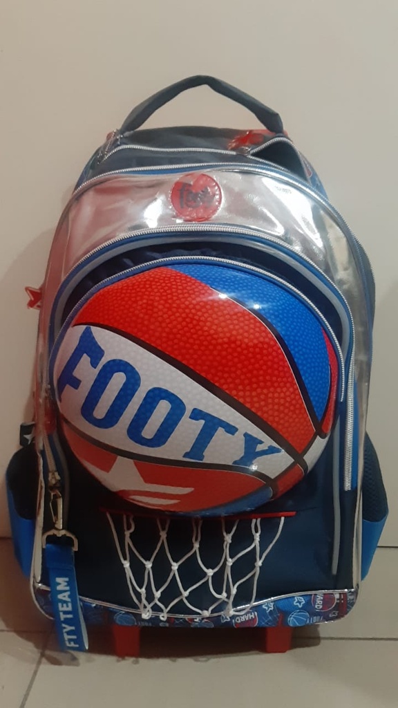Mochila Carro Footy Basquet 3D 18