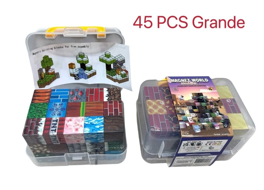 🔵 Cubos Imantados de Minecraft (1)