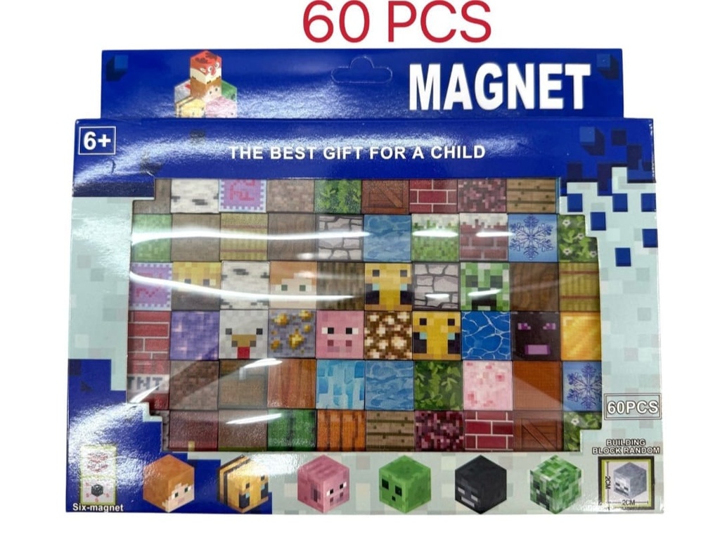 🔵 Cubos Imantados de Minecraft