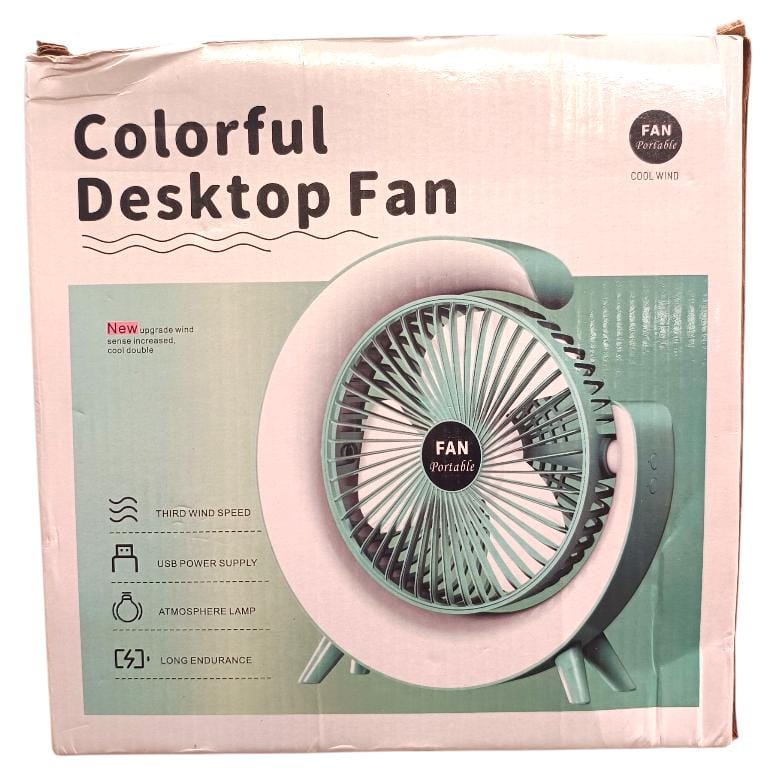 [ART4023] 🔵VENTILADOR DE MESA FAN PORTABLE F13