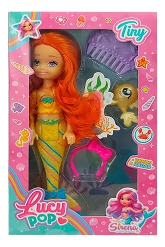 TINY SIRENA LUCY POP C/ACCESORIOS